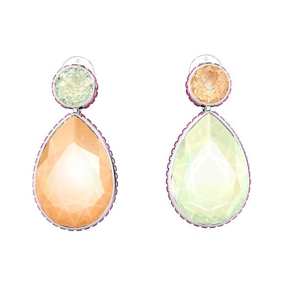 Swarovski crystal clearance asymmetrical earrings