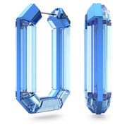 Swarovski Lucent Blue Crystal Hoop Earrings, 5633950.