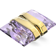 Swarovski Lucent Gold Tone Plated Purple Crystal Magnetic Single Ear Cuff Earring, 5613561