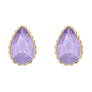 Swarovski Orbita Gold Tone Plated Multicolour Crystal Drop Cut Earrings, 5641405