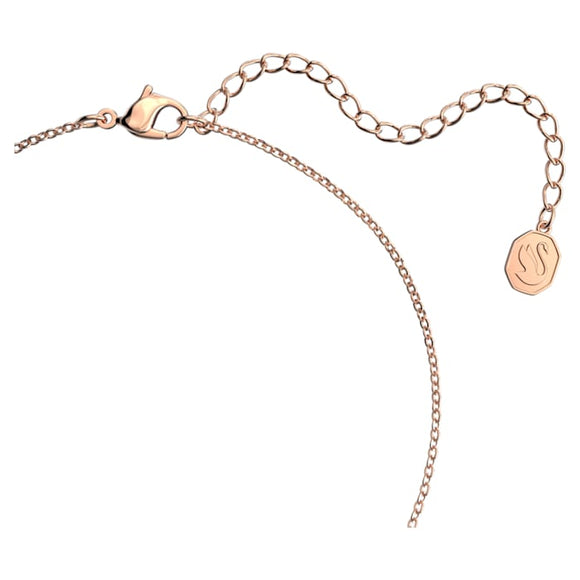 Swarovski Stella Rose Gold Tone Plated White Crystal Star Necklace, 5617766_3.