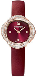 Swarovski red crystal online watch