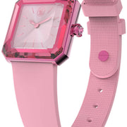 Swarovski Watch Silicone Pink