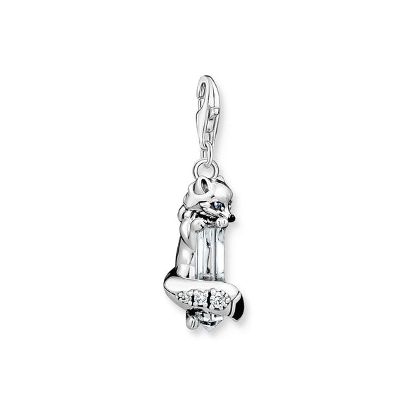Thomas Sabo Charm Club Sterling Silver Fox Charm, 1901-129-7.