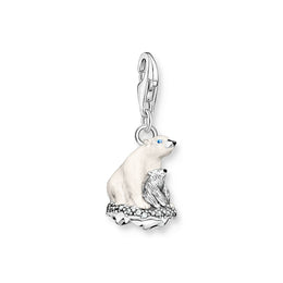 Thomas Sabo Charm Club Sterling Silver Bears Charm, 1911-691-7.