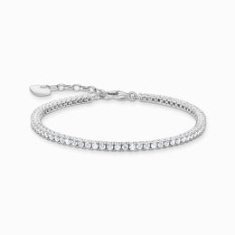 Thomas Sabo Sterling Silver Tennis Bracelet, A2021-051-14-L19V.