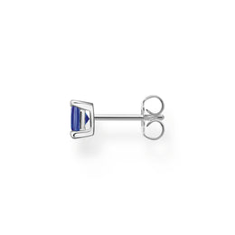 Thomas Sabo Charm Club Sterling Silver Blue Stone Single Ear Stud, H2233-699-32_2.