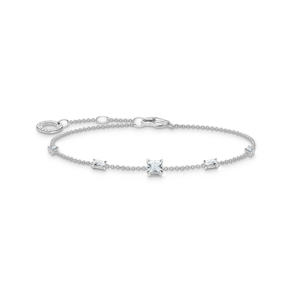 Thomas Sabo Charm Club Sterling Silver Bracelet, A2059-051-14-L19V.