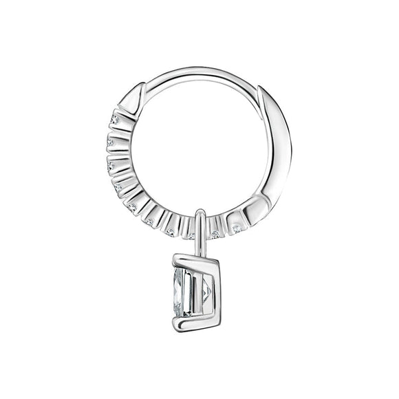 Thomas Sabo Charm Club Sterling Silver Hoop Earring