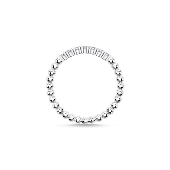 Thomas Sabo Charm Club Sterling Silver White CZ Dots Ring, TR2323-051-14-48_2.