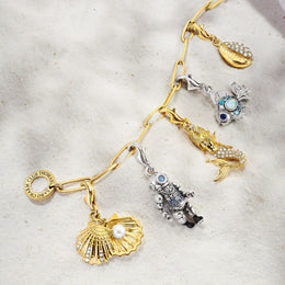 Thomas Sabo Charm Club Yellow Gold Charm Bracelet