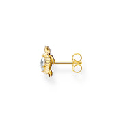 Thomas Sabo Charm Club Yellow Gold Plated Sterling Silver Turtle Single Ear Stud, H2235-414-14_2.