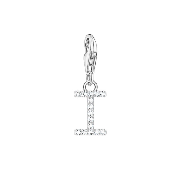 Thomas Sabo Charmista Sterling Silver Letter I Charm Pendant