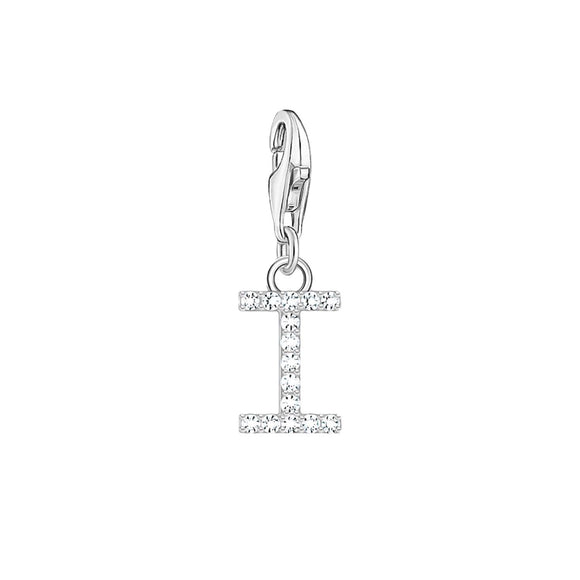 Thomas Sabo Charmista Sterling Silver Letter I Charm Pendant