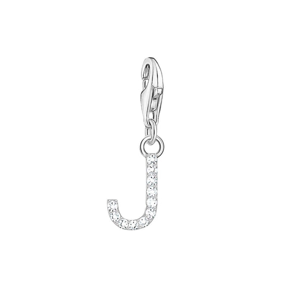 Thomas Sabo Charmista Sterling Silver Letter J Charm Pendant