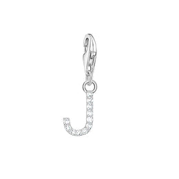 Thomas Sabo Charmista Sterling Silver Letter J Charm Pendant