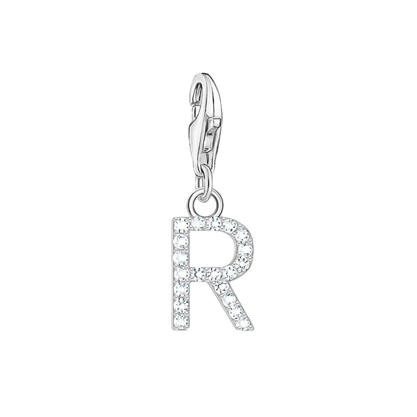 Thomas Sabo Charmista Sterling Silver Letter R Charm Pendant