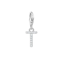 Thomas Sabo Charmista Sterling Silver Letter T Charm Pendant