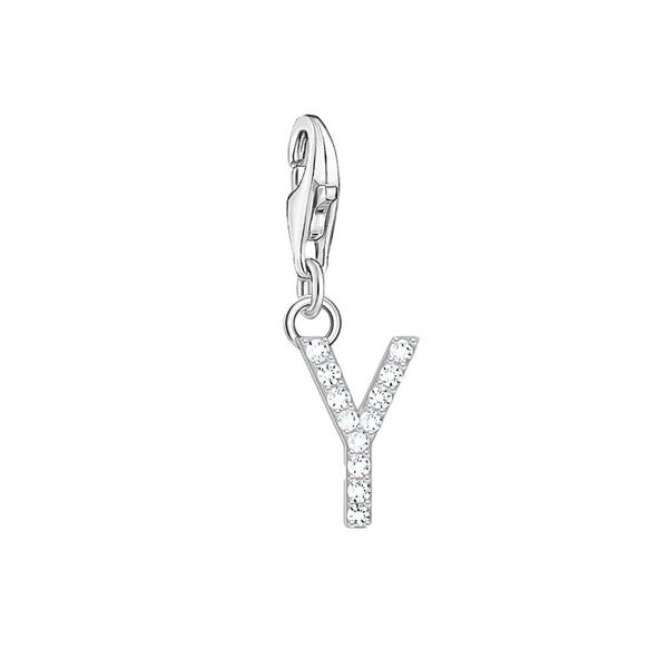 Thomas Sabo Charmista Sterling Silver Letter Y Charm Pendant