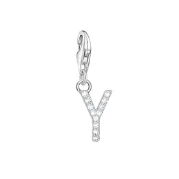 Thomas Sabo Charmista Sterling Silver Letter Y Charm Pendant