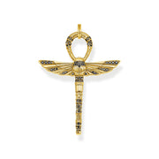 Thomas Sabo Gold Plated Sterling Silver Egyptian Cross Pendant, PE741-414-11.