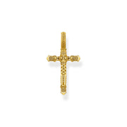 Thomas Sabo Gold Plated Sterling Silver Cross Pendant, PE503-413-39.