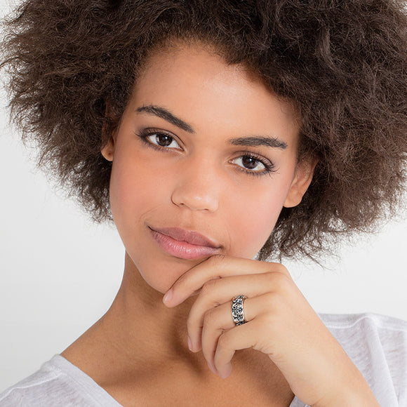 Thomas Sabo Rebel At Heart Sterling Silver Skull Ring, TR1878-001-12_3.