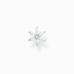 Thomas Sabo Sterling Flower Single Stud Earring, H2196-051-14.
