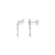 Thomas Sabo Sterling Silver Ice Crystal Ear Climber Earrings, H2254-051-14.