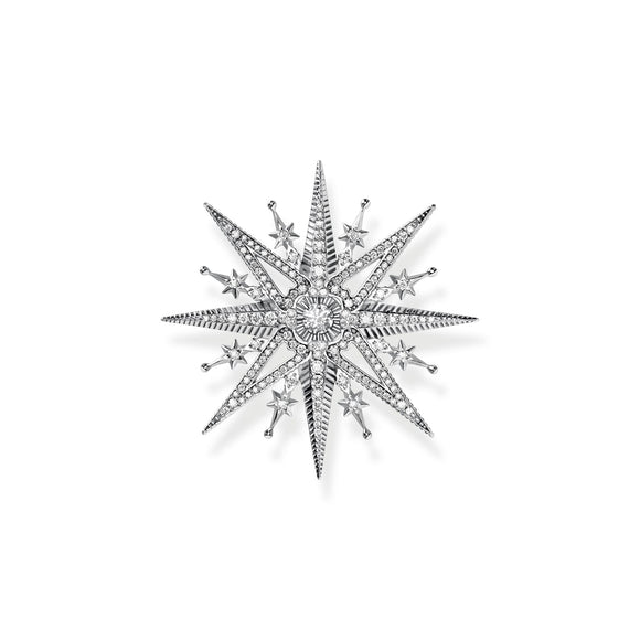 Thomas Sabo Sterling Silver Star Brooch, X0281-822-14.