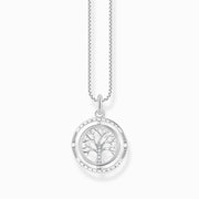 Thomas Sabo Sterling Silver Tree of Love Necklace, KE2148-643-14-L45V