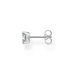 Thomas Sabo Sterling Silver White Stone Single Ear Stud, H2233-051-14_2.