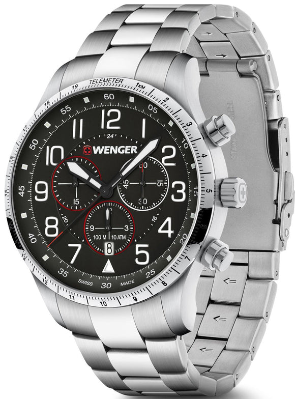 Wenger Attitude Chrono Black Watch